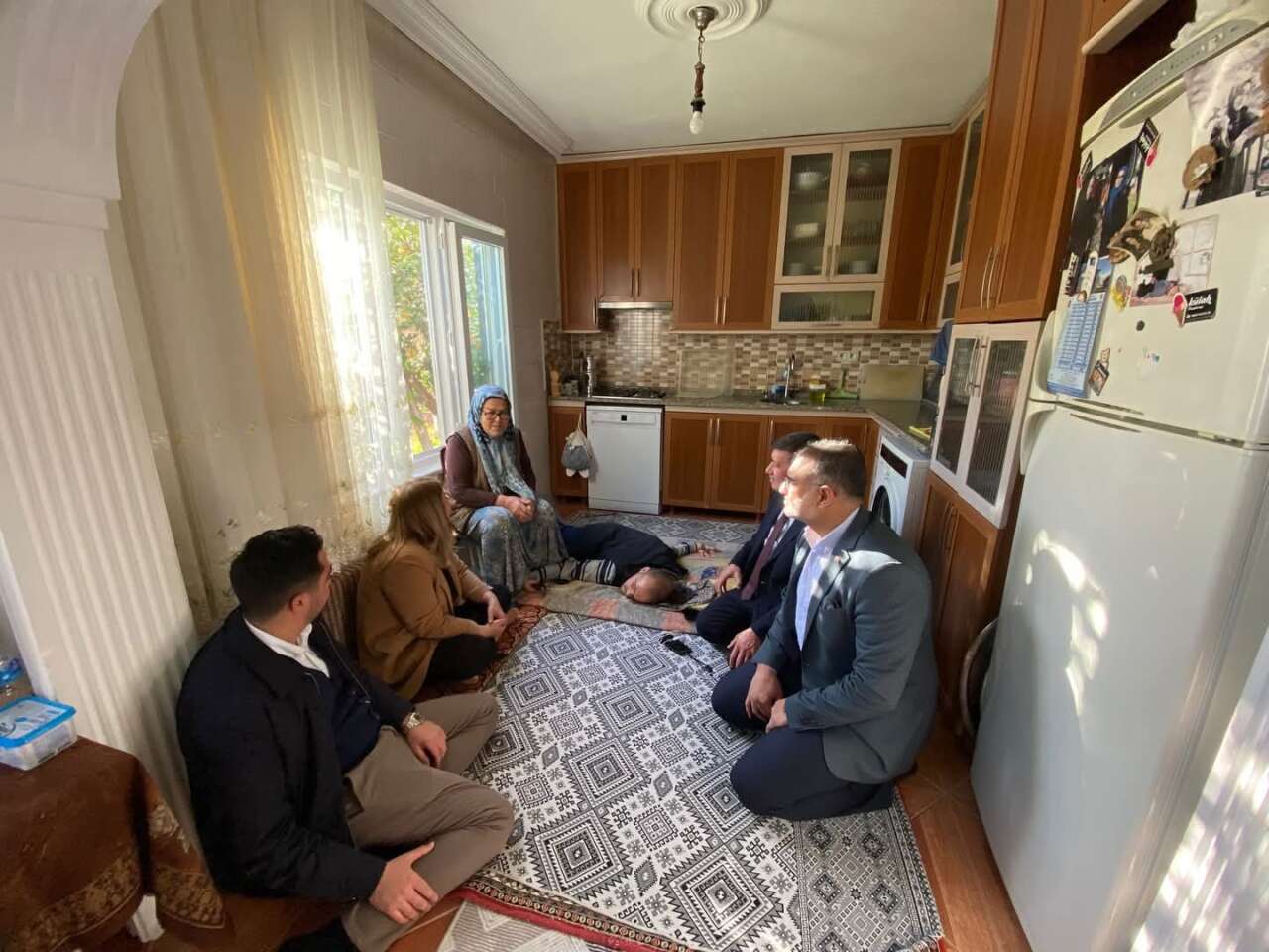 AK Parti Heyeti  Ortaca’da Şehit Ailesi ve Vatandaşları Ziyaret Etti 3